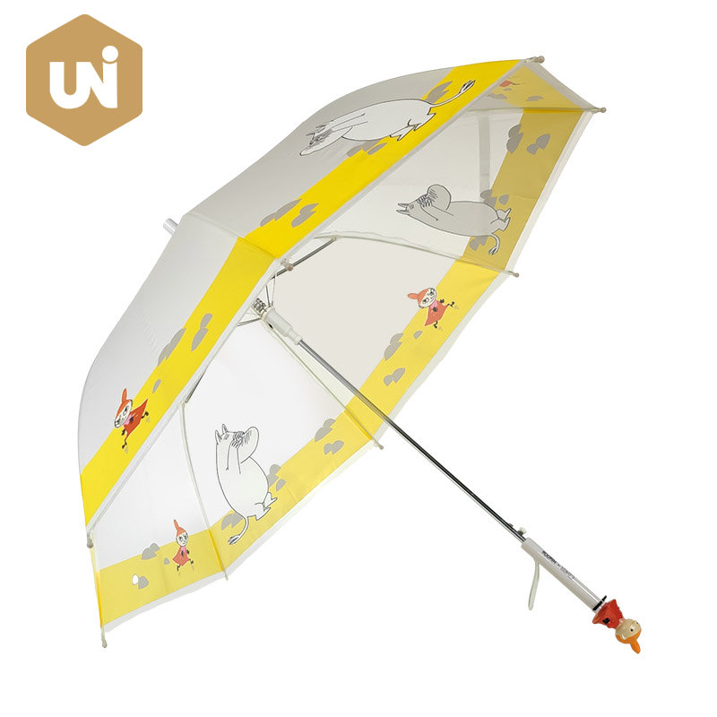 ကာတွန်း EVA Print Rain Umbrella